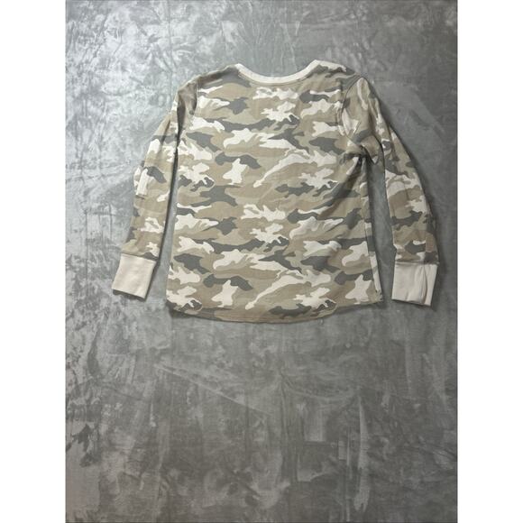 Carhartt Women’s Hayward Camo Long Sleeve Henley Thermal T-Shirt Size XL - Picture 14 of 15